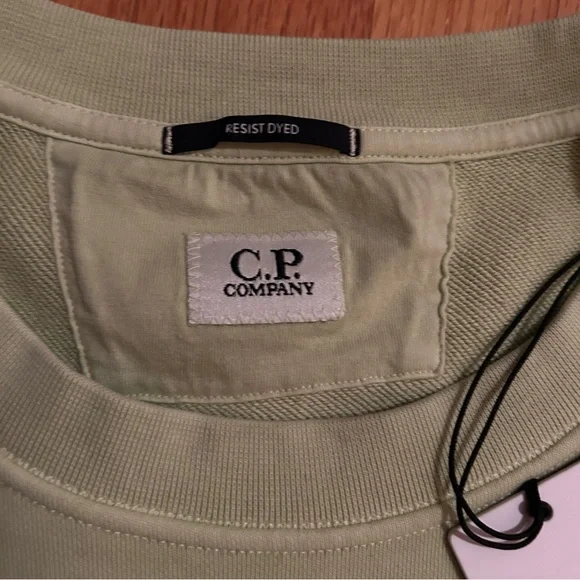 C.P. Company Crewneck Sweatshirt- Color 613 Light Green - Size 2XL - Picture 3 of 8